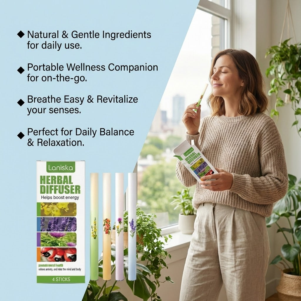 Pure Herbal Diffuser for Natural Health Support