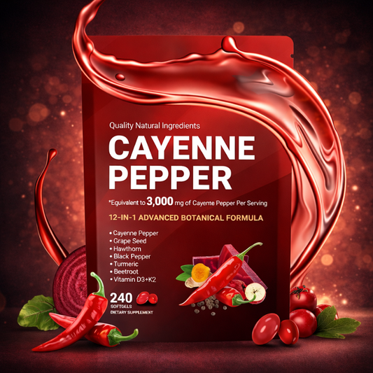 Cayenne Pepper Softgels Supplement