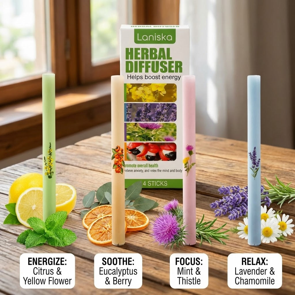 Pure Herbal Diffuser for Natural Health Support