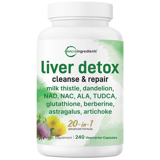 Premium Liver Support Advanced Detox Liver Health Formula